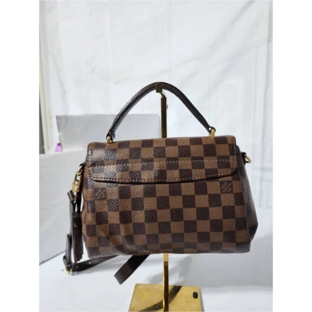 Authentic Louis Vuitton Croisette Damier Ebene Crossbody/ Satchel Bag